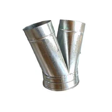 Коллектор штанами с двумя врезками